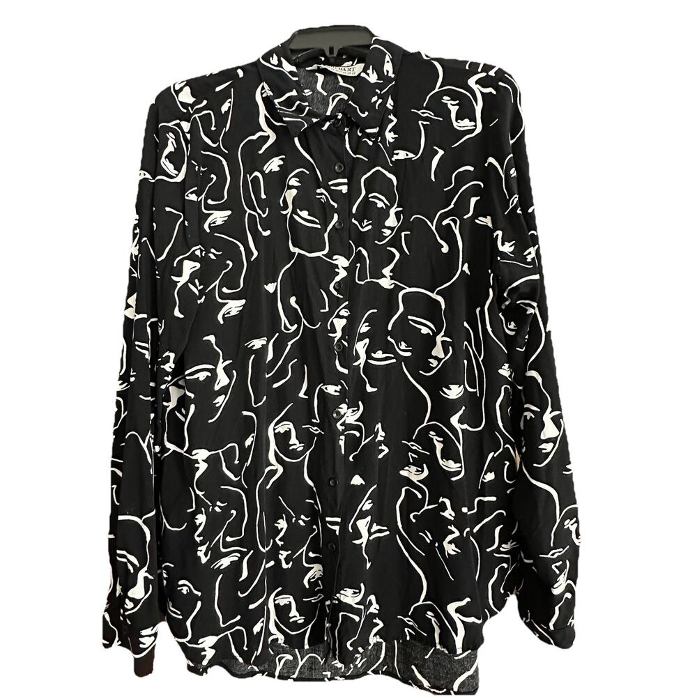 Big Dart Face Blouse